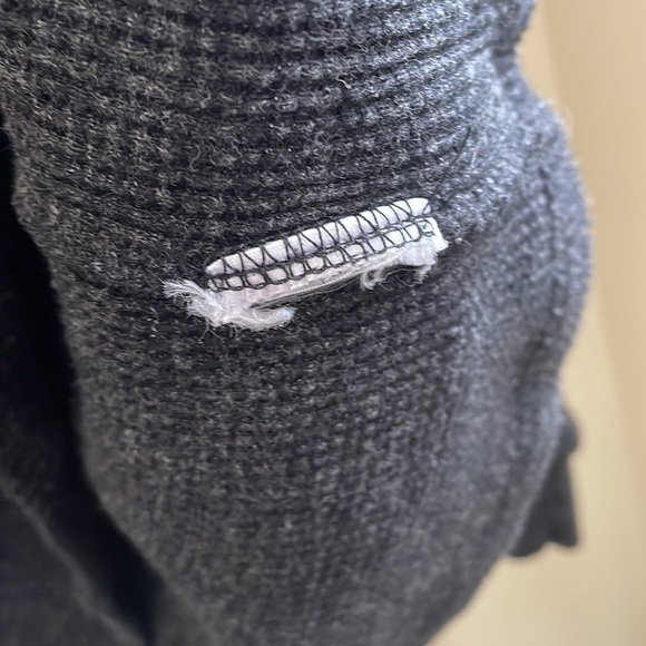 RALPH Lauren - Waffle Long Sleeve Casual Shirt - Dark Grey -  Large - Picture 4 of 10